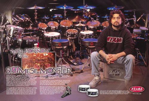 Именной малый барабан Tama Mike Portnoy &quot;Melody Master&quot; MP1455